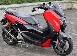 Modifikasi Motor Nmax New Merah